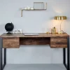 Schreibtisch in Vintage Eiche Dekor - Srecla^Wohnen Hot