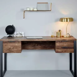 Schreibtisch in Vintage Eiche Dekor - Srecla^Wohnen Hot