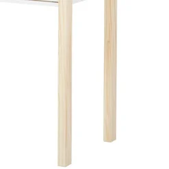 Kinder Wohnen Schreibtisch in Weiß mit Kiefer - Cayman