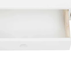 Kinder Wohnen Schreibtisch in Weiß mit Kiefer - Cayman