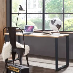 Schreibtisch mit Bügelgestell 140x75x70 cm - Uletria^Wohnen New