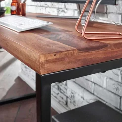 Schreibtisch mit Bügelgestell 117x77x59 cm - Seventy^Wohnen Best