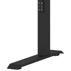 Schreibtisch mit Höhenverstellung in Lichtgrau - Rapinus^Wohnen New