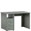 Schreibtisch mit Schubladen in Graugrün - Fegura^Wohnen Clearance