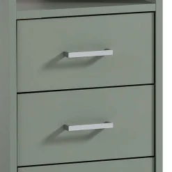 Schreibtisch mit Schubladen in Graugrün - Fegura^Wohnen Clearance