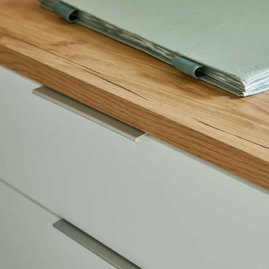 Wohnen Schreibtisch mit Stauraum als Eckausführung - Xuana