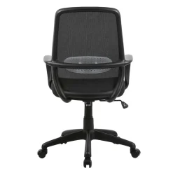 Wohnen Schreibtisch PC Drehstuhl in Schwarz - Naresh