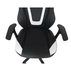 Wohnen Schreibtisch Racing Style Drehstuhl aus Kunstleder - Corners