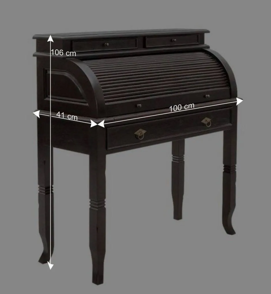 Wohnen Schreibtisch Sekretär Islando mit viel Stauraum