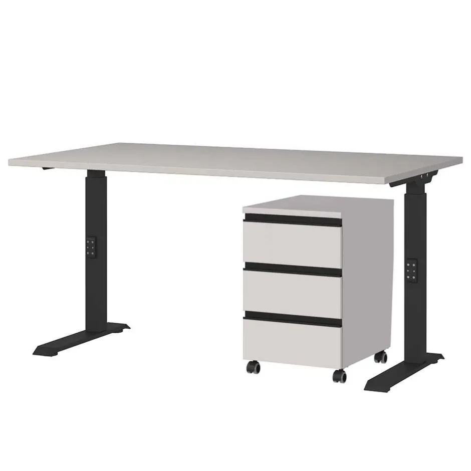 Schreibtisch und Rollcontainer Set - Great (zweiteilig)^Wohnen Clearance