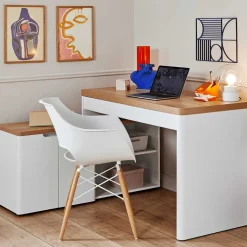 Wohnen Schreibtischkombination im Skandi Design - Xuana