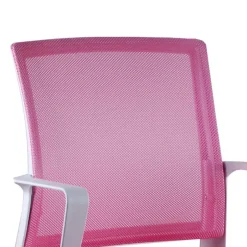 Wohnen Schreibtischstuhl mit Armlehnen in Pink - Bow