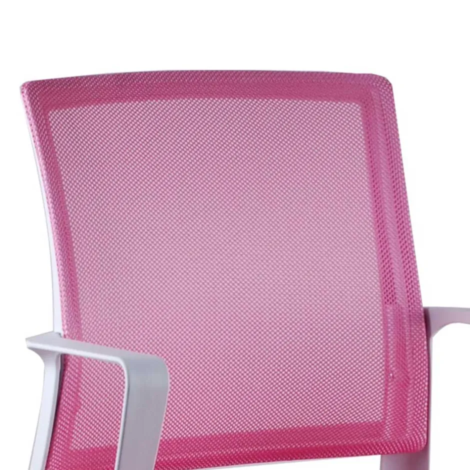 Wohnen Schreibtischstuhl mit Armlehnen in Pink - Bow