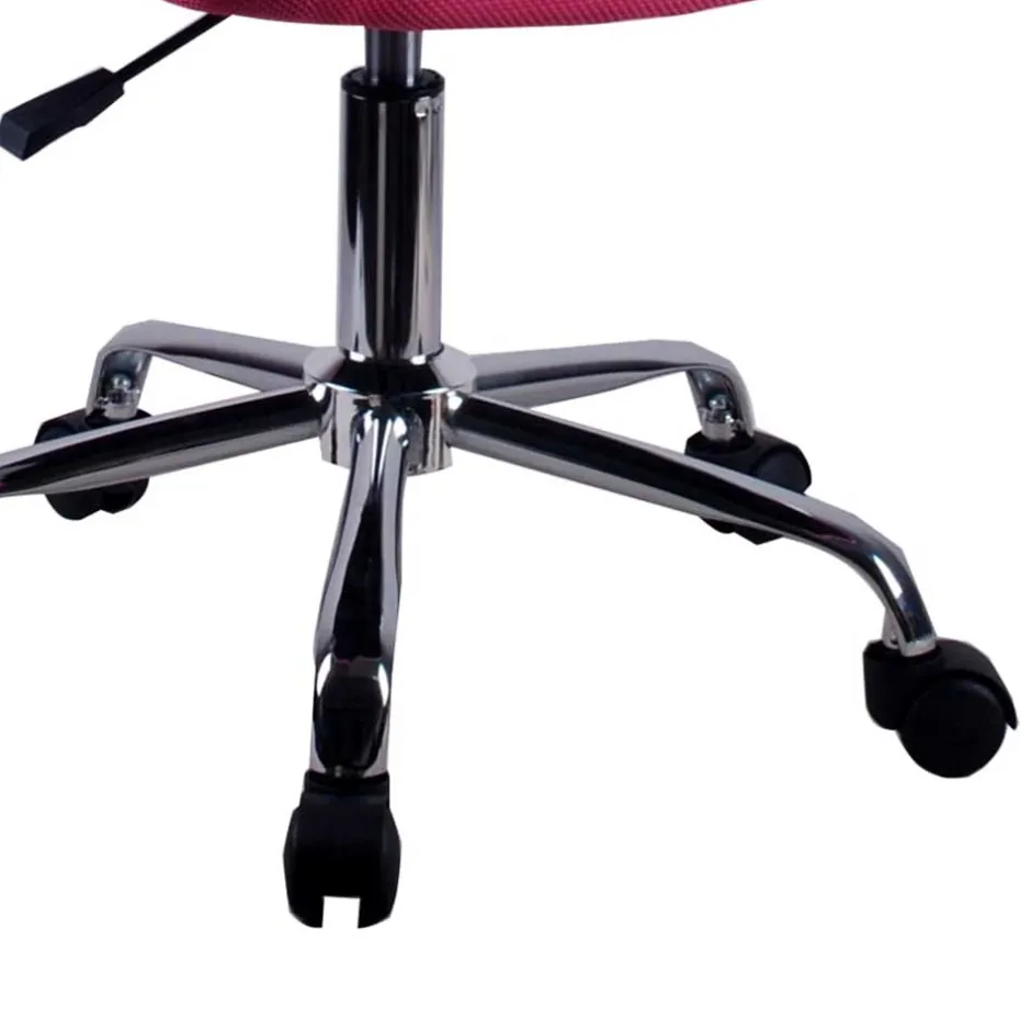 Wohnen Schreibtischstuhl mit Armlehnen in Pink - Bow