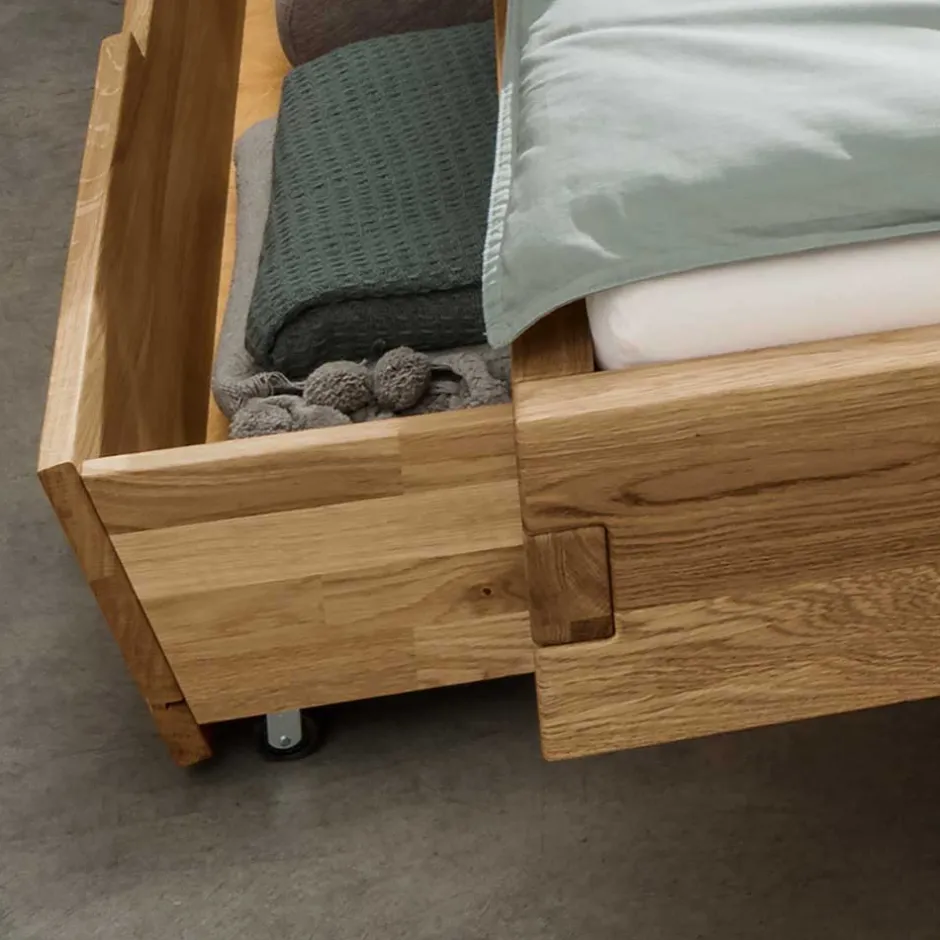 Wohnen Schubkastenbett auf Schwebesockel - Aryvano