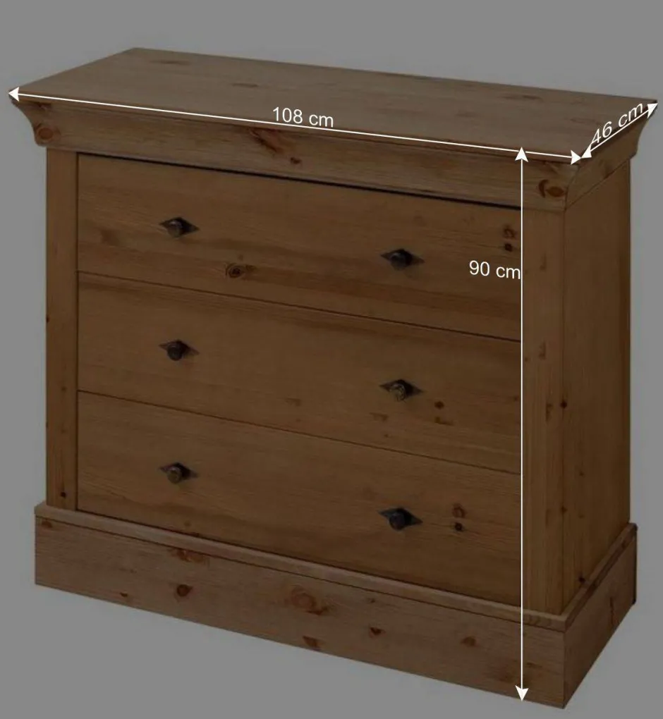 Kinder Wohnen Schubladen Kommode optional mit Wickelaufsatz - Piatra