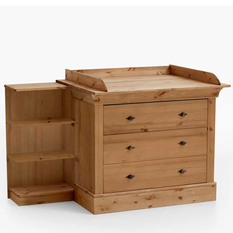 Kinder Wohnen Schubladen Kommode optional mit Wickelaufsatz - Piatra