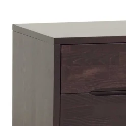 Wohnen Schubladen Nachtkonsole in Wengefarben Tazina aus Buche massiv