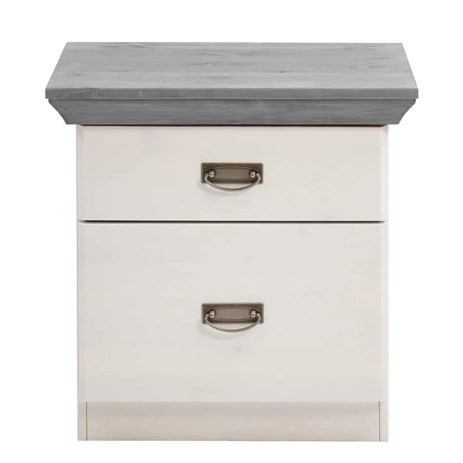 Schubladen Nachtschrank zweifarbig - Mirandesca^Wohnen Sale