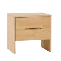 Wohnen Schubladen Nachttisch Cranoz aus Buche Natur lackiert