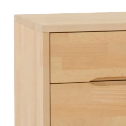 Wohnen Schubladen Nachttisch Cranoz aus Buche Natur lackiert