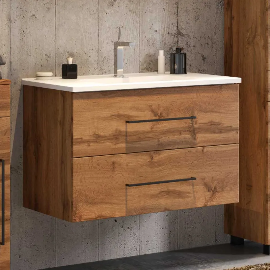Schubladen Waschtisch in Wildeiche - Acrosia^Wohnen Hot