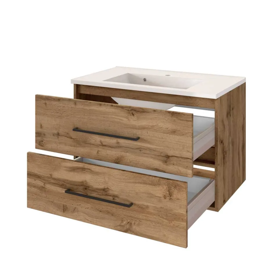 Schubladen Waschtisch in Wildeiche - Acrosia^Wohnen Hot