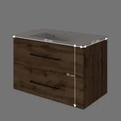 Schubladen Waschtisch in Wildeiche - Acrosia^Wohnen Hot