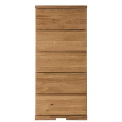 Wohnen Schubladen-Hochkommode mit Griffmulden - Atluvia