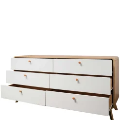 6-Schubladen-Kommode im Scandi Chic - Jendren^Wohnen Outlet