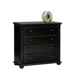 Wohnen Schubladenkommode Mamaia in Schwarz