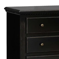 Wohnen Schubladenkommode Mamaia in Schwarz