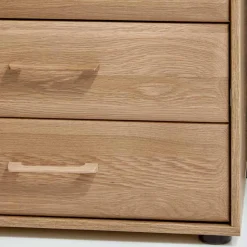 Schubladen-Nachtschrank Anglesia in Eiche teilmassiv (2er Set)^Wohnen Sale