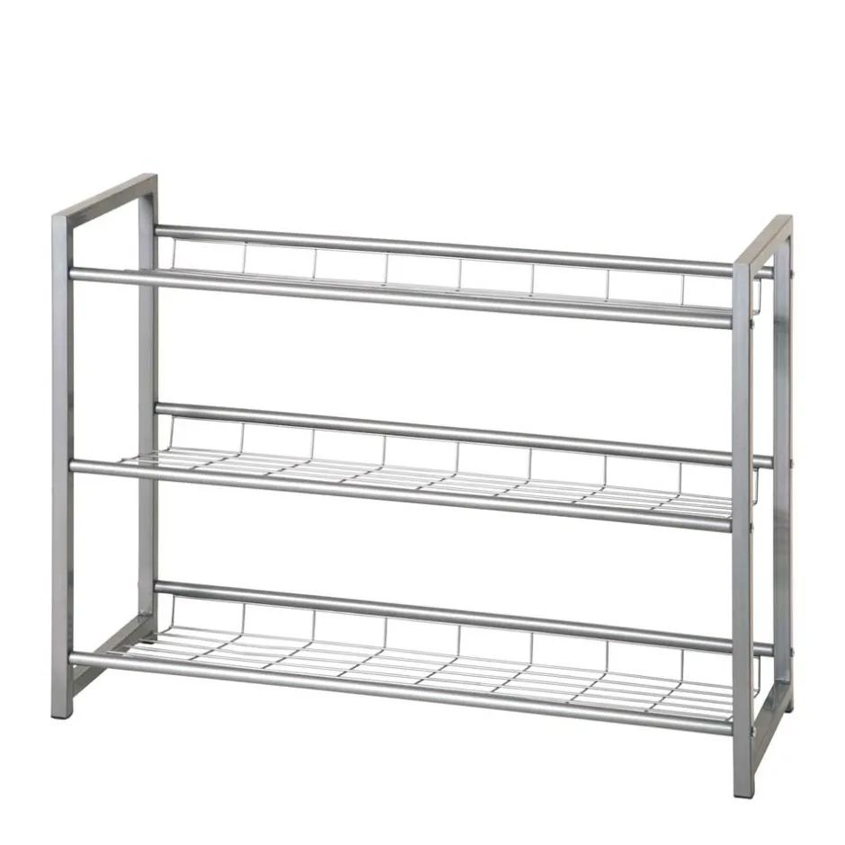 Wohnen Schuhaufbewahrung Xenia in Alufarben