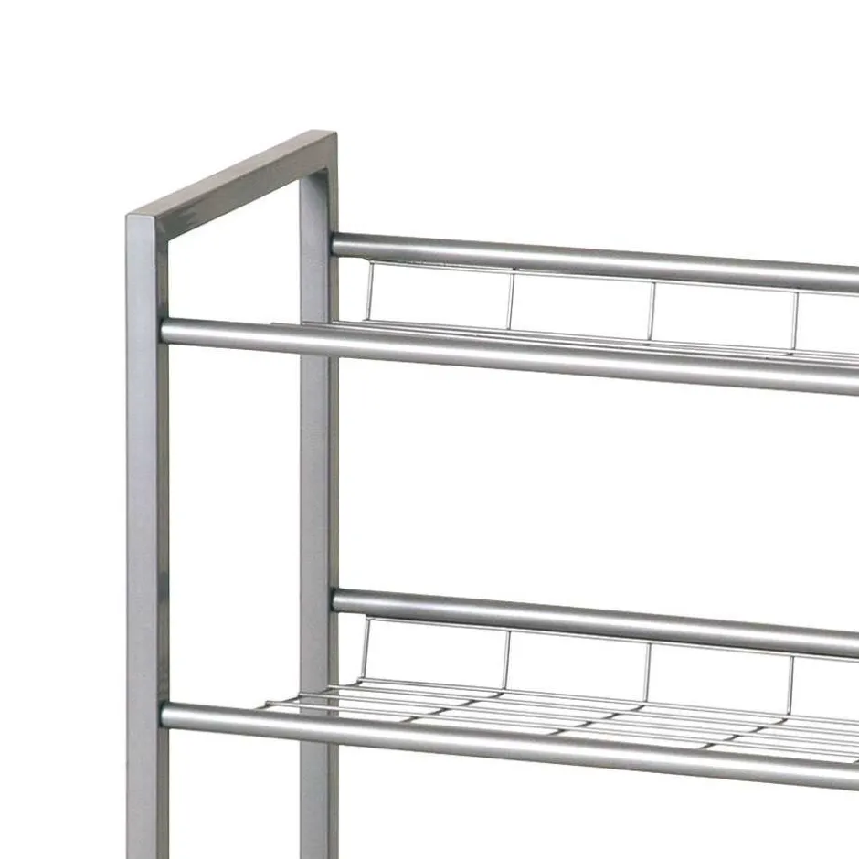 Wohnen Schuhaufbewahrung Xenia in Alufarben