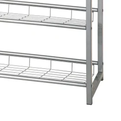 Wohnen Schuhaufbewahrung Xenia in Alufarben