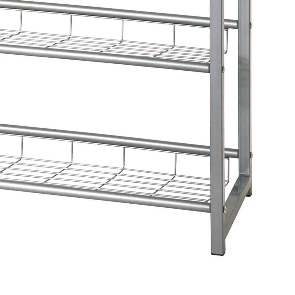 Wohnen Schuhaufbewahrung Xenia in Alufarben