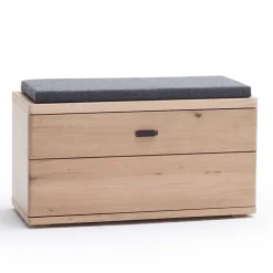 Schuhbank in Eiche Bianco & Grau - Arkadiuz^Wohnen Sale