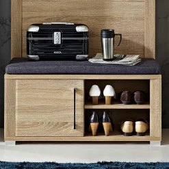 Wohnen Schuhbank Xesta in Eiche Sonoma