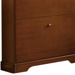 Wohnen Schuhkommode in Nussbaum - 78x157x21 cm - Lemerzi