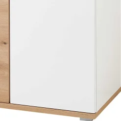 Wohnen Schuhkommode in Weiß & Wildeiche NB - Symbrosia