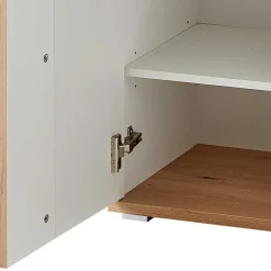 Wohnen Schuhkommode in Weiß & Wildeiche NB - Symbrosia