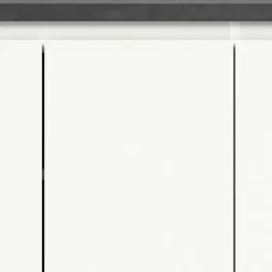 Wohnen Schuhkommode in Weiß und Dunkelgrau - Suad