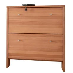 Wohnen Schuhkommode mit zwei Schuhklappen - Shimousa