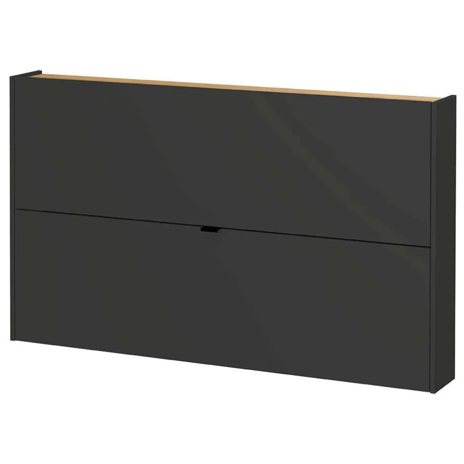 Wohnen Schuhkommode und Spiegel Set - Sidgarus (zweiteilig)