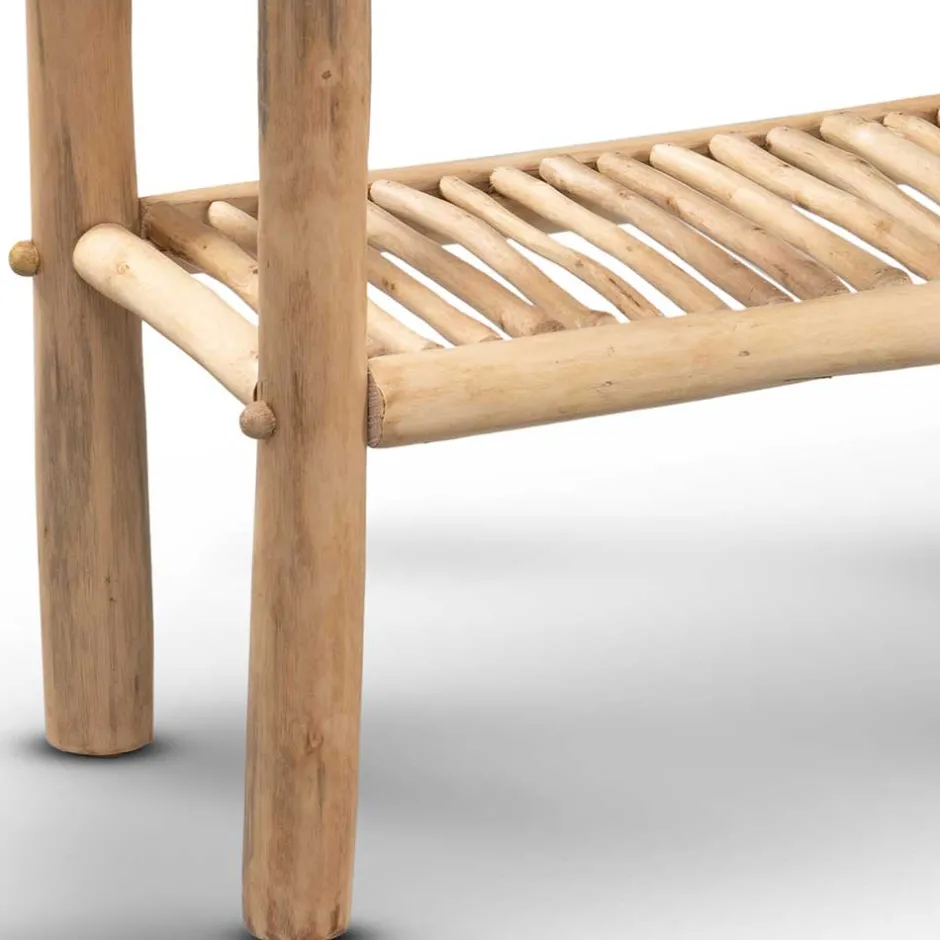 Schuhregal aus Eukalyptusholz - Drawa^Wohnen Discount