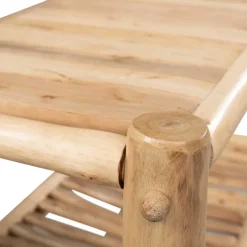 Schuhregal aus Eukalyptusholz - Drawa^Wohnen Discount