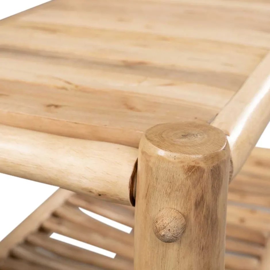 Schuhregal aus Eukalyptusholz - Drawa^Wohnen Discount