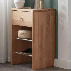 Schuhregal mit Schublade und 2 Ablagen - Shimousa^Wohnen Outlet