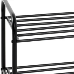 Schuhregal mit vier Böden aus Stahl - Yadina^Wohnen Outlet